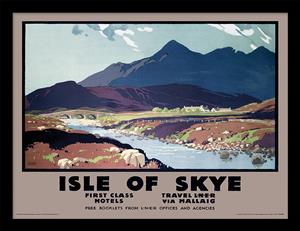 Isle of Skye by Austin Cooper Framed Print - 34.5 x 44.5 cm - Officially Licensed