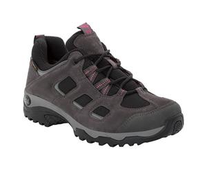 Jack Wolfskin Womens Vojo Hike 2 Texapore Low Walking Shoes - Dark Steel/Black