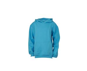 James And Nicholson Childrens/Kids Hooded Sweatshirt (Sky Blue) - FU485