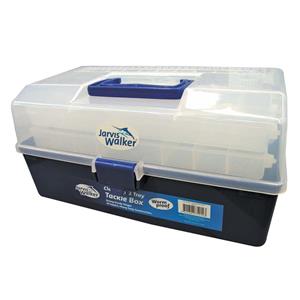 Jarvis Walker Clear 2 Tray Tackle Box