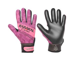 Karakal Men Camo GAA Gloves Mens Touch and Close - Pink/Camo