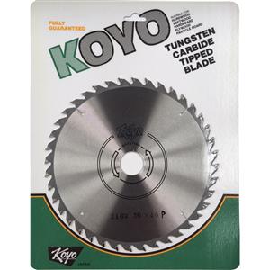Koyo 216mm 40T 30mm Bore Circular Saw Blade For Timber Cutting