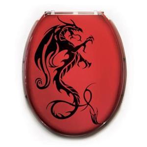 Loo With A View Dragon 2 Piece Toilet Seat