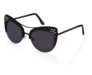 Mestige Women's Daphne Sunglasses w/ Swarovski Crystals - Black