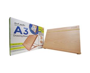 Mont Marte Drawing Board / Easel With Elastic Band A3
