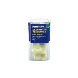 Narva 3-4mm Universal Wire Tap Connector - 6 Pack