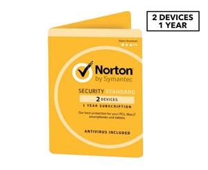 Norton 2-Device 1-Year Standard Security Software Download