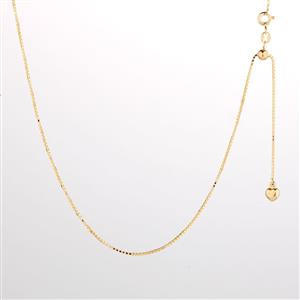 Online Exclusive - 50cm (20") Box Chain in 10ct Yellow Gold
