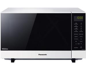 Panasonic NN-SF564WQPQ 27 Litre White 1000W Inverter Flatbed Microwave Oven