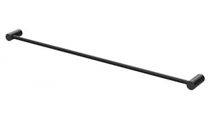 Phoenix Vivid Slimline 800mm Single Towel Rail - Matte Black