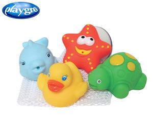 Playgro Baby Bath Squirtees and Storage Set