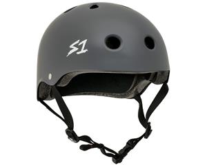 Pro Push Scooter S1 Helmet Lit Collab Dark Grey Matte