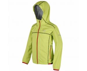 Regatta Great Outdoors Childrens/Kids Vortec Softshell Jacket (Lime Zest/Light Steel) - RG3187