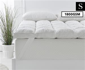 Royal Comfort Duck Feather & Down Single Bed Mattress Topper