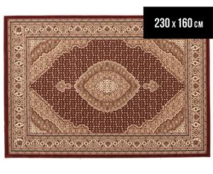 Rug Culture 230x160cm Empire Ark 1.5M Powerloomed Rug - Red