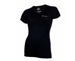 SRC Activate Women's Sports Tennis T-Shirt Top - Black