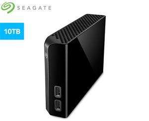 Seagate 10TB Backup Plus Desk Hub External Hard Drive - Black