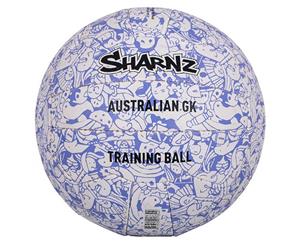 Sharni Layton Training Netball - Size 5 Purple/ White