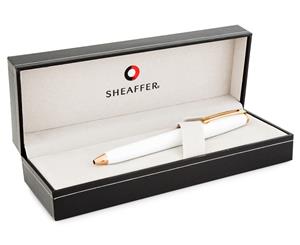 Sheaffer Prelude Ballpoint Pen - White/Gold