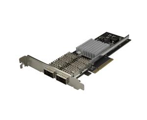 StarTech PEX40GQSFDPI Dual Port QSFP+ Server NIC Card - Intel XL710 Chip - 40gb NIC - PCIe Network Card - Network Interface Card - Server NIC