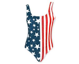 Stars And Stripes USA One Piece Swimsuit