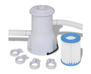 Swimming Pool Filter Pump with Catridge 530 gal/h Above Ground Pools