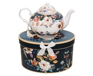 Teapot in Gift Box - Bouquet