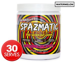 Tim Muriello's Spazmatic Pre-Workout Drink Watermelon Taffy 30srv (351g)