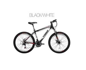 Trinx MTB Mens Mountain Bike 26 inch Shimano Gear 21-Speed Black/White 17inch