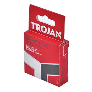 Trojan 8mm Flat Wire Staples