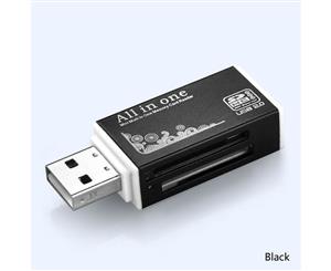 USB 3.0 2.0 All In One Multi Memory Card Reader CF Micro SD HC SDXC TFLASH - Black