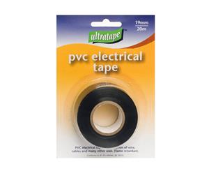 Ultratape Pvc Black Electrical Tape Roll (Black) - SG8933