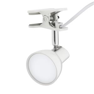 Verve Design White Tobi Clip Lamp