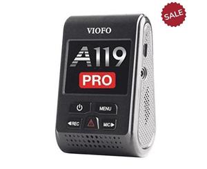 Viofo A119 PRO 2K 5 Megapixel 1440P Car Dash Cam With GPS