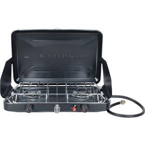 Wanderer LPG Portable Stove with Drip Tray - 2 Burner