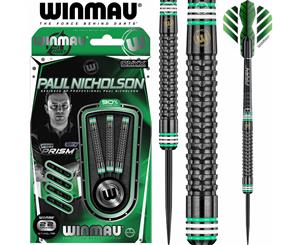Winmau - Paul Nicholson Hex Grip Darts - Steel Tip - 90% Tungsten - 22g 24g
