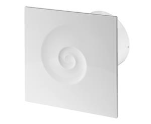 100mm Timer VORTEX Extractor Fan White ABS Front Panel Wall Ceiling Ventilation