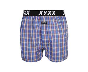 1x XYXX Underwear Mens 100% Woven Cotton Boxer Shorts S M L XL XXL - XY Edition Patten Colours - Astroid