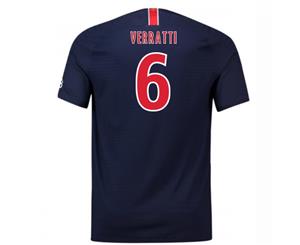 2018-2019 PSG Home Nike Football Shirt (Verratti 6)
