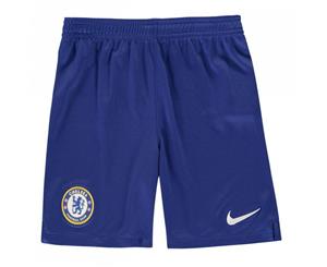 2019-2020 Chelsea Home Nike Football Shorts (Kids)