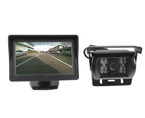 4.3" Monitor+24v/12v CCD LED Reversing Camera Car Caravan Truck Night Vision