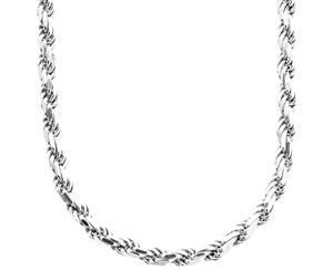 925 Sterling Silver Bling Chain - ROPE DC 5.6 mm