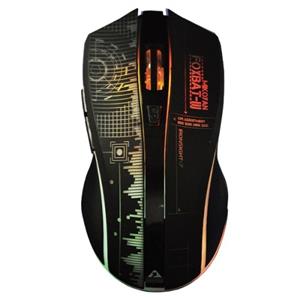 ARMAGGEDDON Foxbat III Ironsight (Black) Wireless Gaming Optical Mouse with Multi Color Light