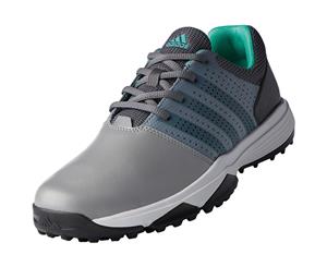 Adidas Mens 360 Traxion Spikeless Golf Shoes - Grey / Black