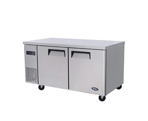 Atosa 1.2m Refrigerator Undercounter - Silver
