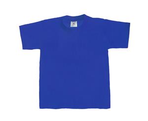 B&C Kids/Childrens Exact 190 Short Sleeved T-Shirt (Royal) - BC1287
