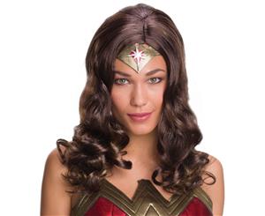Batman v Superman Dawn of Justice - Wonder Woman Wig For Women