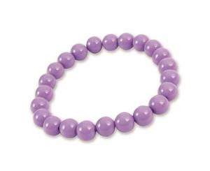 Bristol Novelty Unisex Adults Pop Art Bracelet (Purple) - BN1495