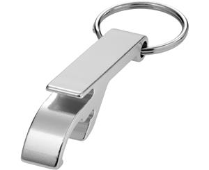 Bullet Tao Alu Bottle And Can Opener Key Chain (Silver) - PF1087