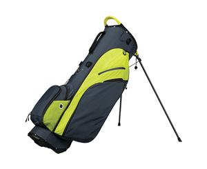 Callaway Fusion Zero Logo Ready Golf Stand Bag - Titanium / Neon Yellow / Black